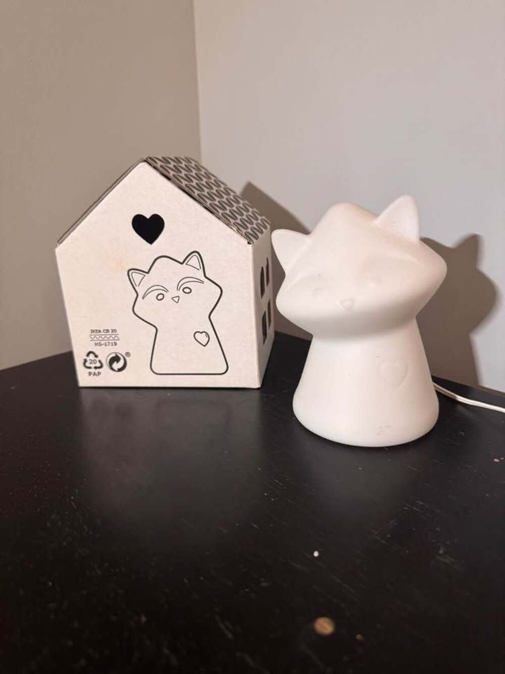 IKEA Luriga Raccoon Night Light